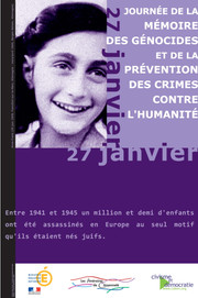Journée de la mémoire et des génocides et de la prévention des crimes contres l'humanité du 27 janvier 2017