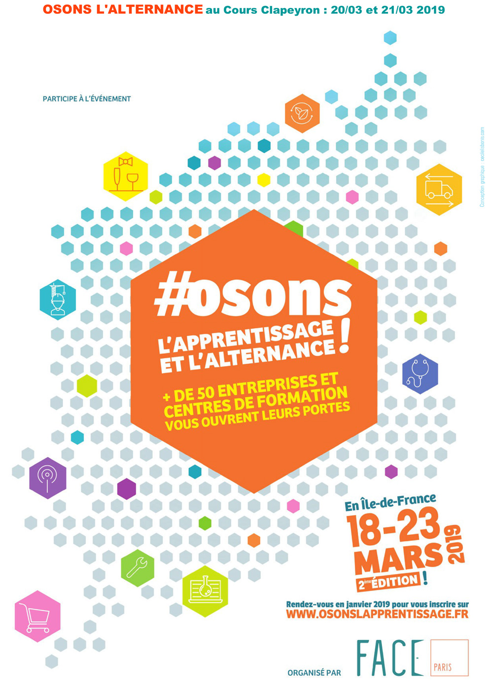 Osons l'alternance 2019 au Cours Clapeyron